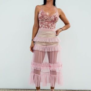 Toll skirt and body suit bundle